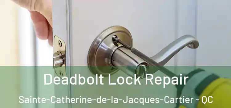 Deadbolt Lock Repair Sainte-Catherine-de-la-Jacques-Cartier - QC
